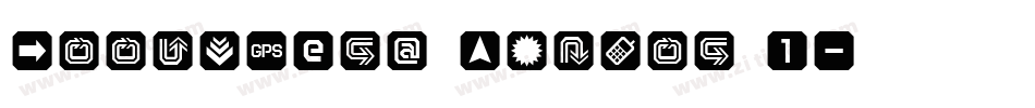 Bookshelf Symbol 1字体转换